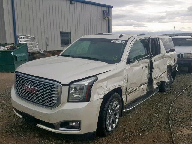 1GKS2JKJ5FR256495 - 2015 GMC YUKON XL D WHITE photo 2