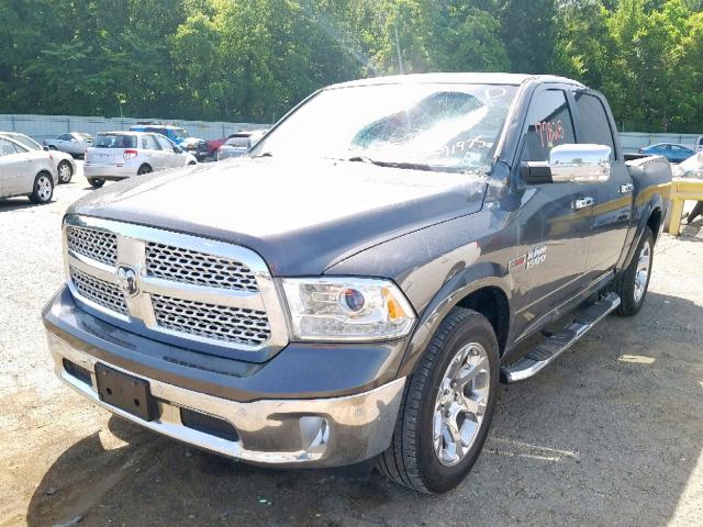 1C6RR6NM5FS591975 - 2015 RAM 1500 LARAM GRAY photo 2