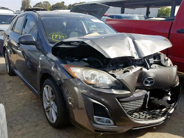 JM1BL1H5XA1248676 - 2010 MAZDA 3 S GRAY photo 1