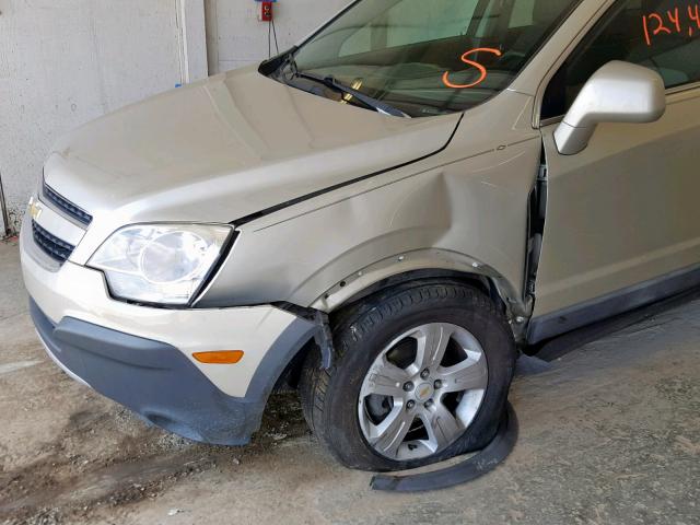 3GNAL2EK6DS579535 - 2013 CHEVROLET CAPTIVA LS 米色 照片 9