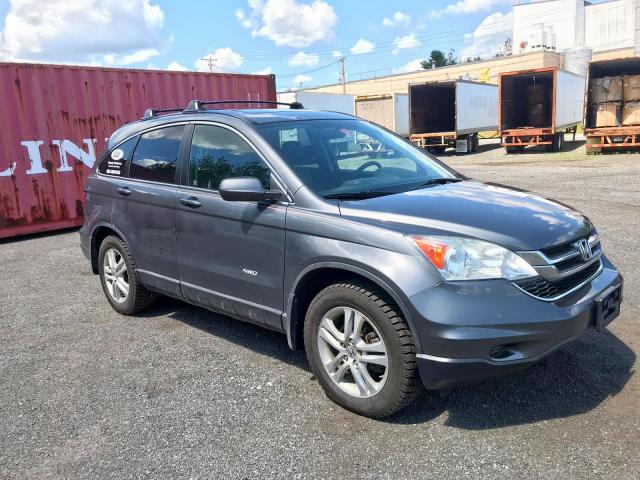 5J6RE4H70AL003749 - 2010 HONDA CR-V EXL GRAY photo 1