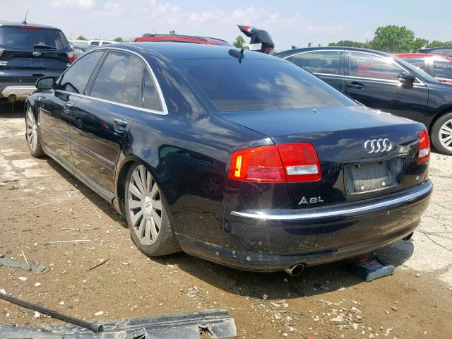 WAUML44E06N004189 - 2006 AUDI A8 L QUATT BLACK photo 3