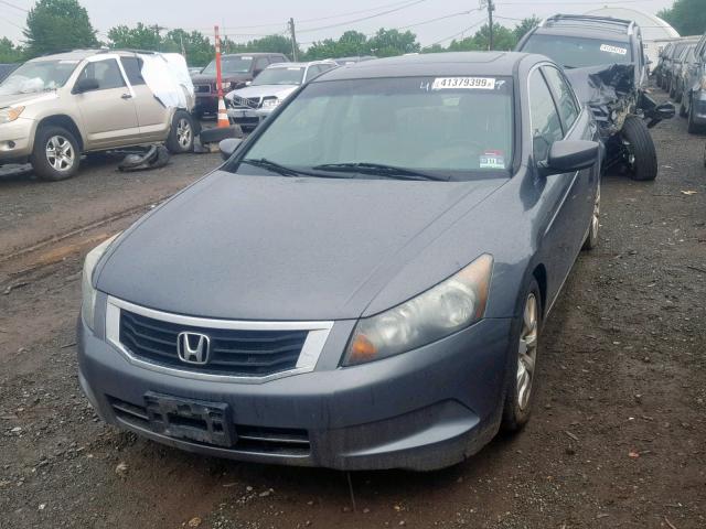 1HGCP26859A031223 - 2009 HONDA ACCORD EXL GRAY photo 2