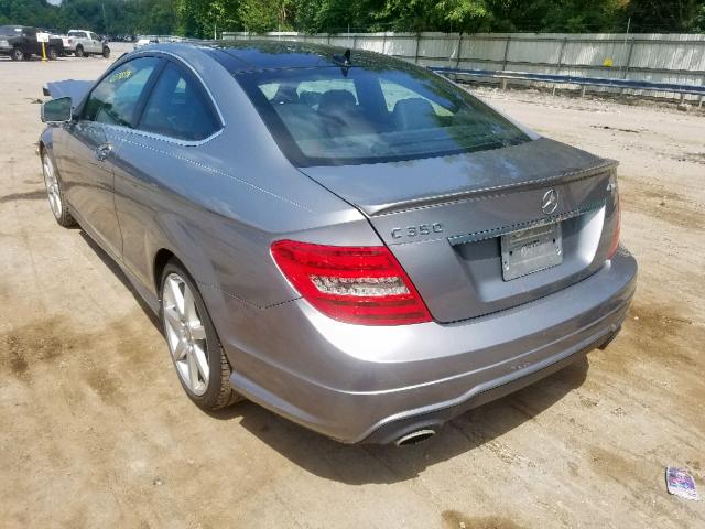 WDDGJ8JB8EG284783 - 2014 MERCEDES-BENZ C 350 4MAT SILVER photo 3