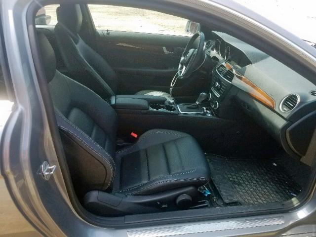 WDDGJ8JB8EG284783 - 2014 MERCEDES-BENZ C 350 4MAT SILVER photo 5