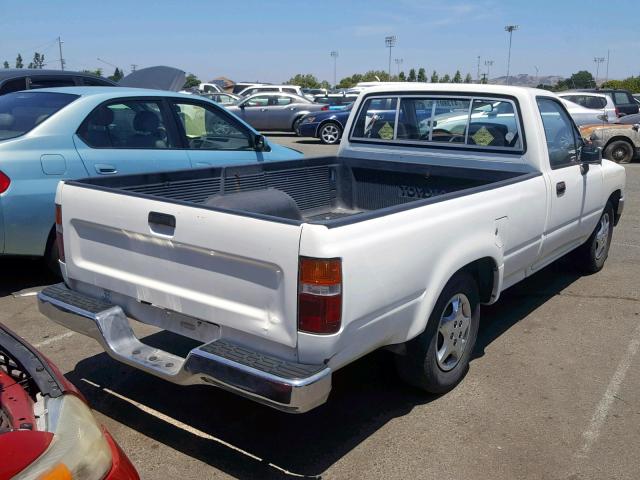 JT4RN82P3N5064190 - 1992 TOYOTA PICKUP 1/2 WHITE photo 4