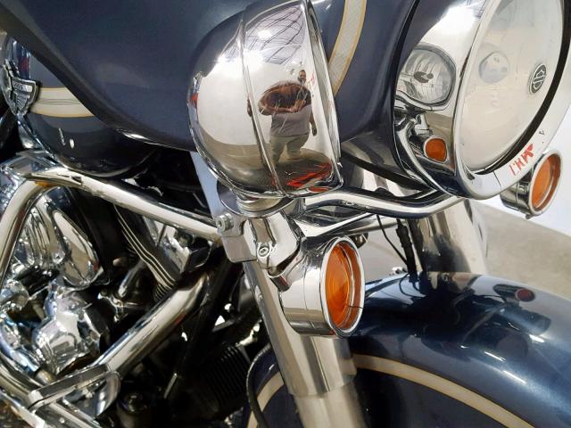 1HD1FCW143Y607706 - 2003 HARLEY-DAVIDSON FLHTCUI BLUE photo 10