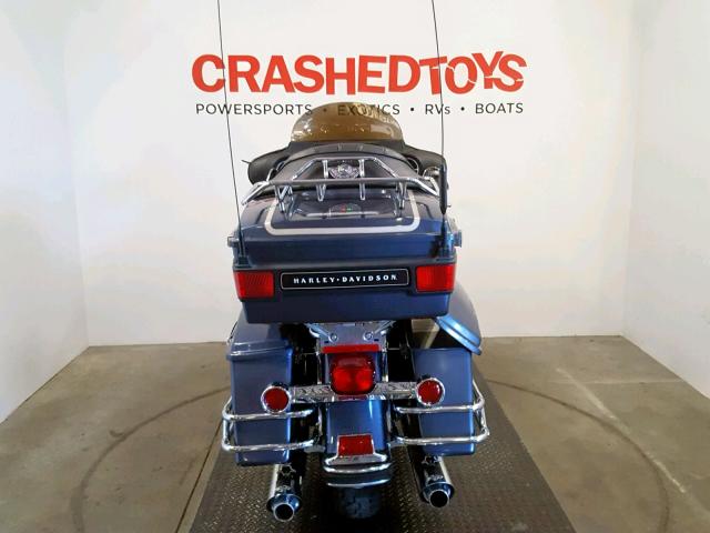 1HD1FCW143Y607706 - 2003 HARLEY-DAVIDSON FLHTCUI BLUE photo 4