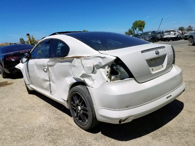 JTKDE177770205250 - 2007 TOYOTA SCION TC თეთრი ფოტო 3