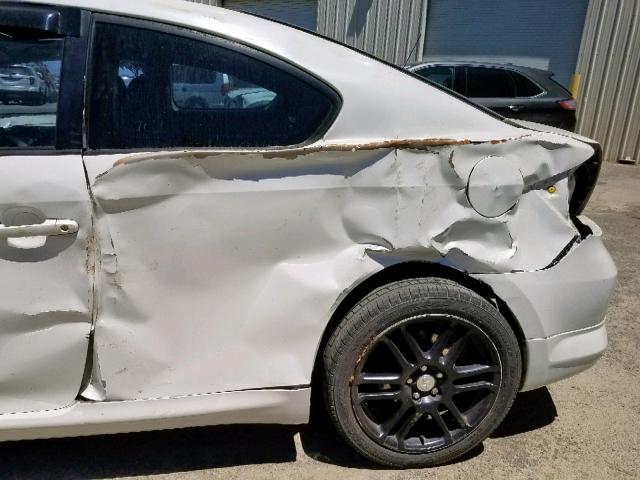 JTKDE177770205250 - 2007 TOYOTA SCION TC თეთრი ფოტო 9