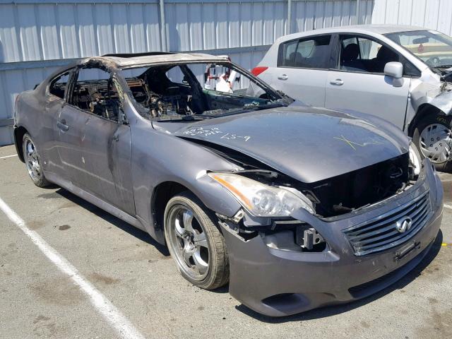 JNKCV64E28M124300 - 2008 INFINITI G37 BASE BURN photo 1