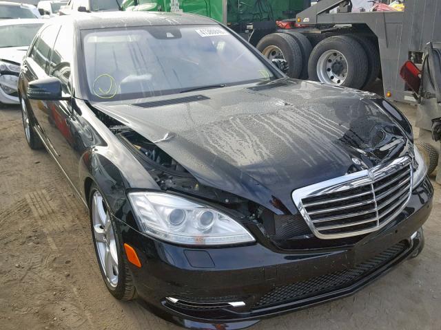 WDDNG7DB0DA531579 - 2013 MERCEDES-BENZ S 550 BLACK photo 1