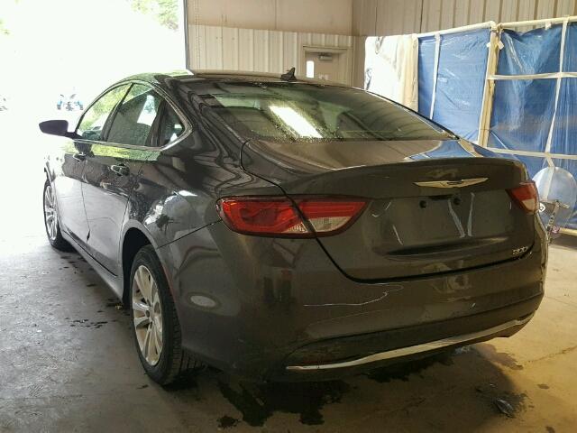 1C3CCCABXGN188159 - 2016 CHRYSLER 200 LIMITE GRAY photo 3