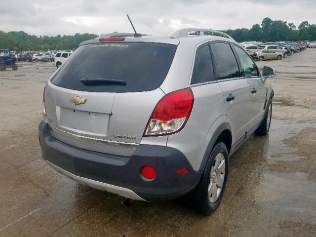 3GNAL2EK7CS644987 - 2012 CHEVROLET CAPTIVA SP SILVER photo 4