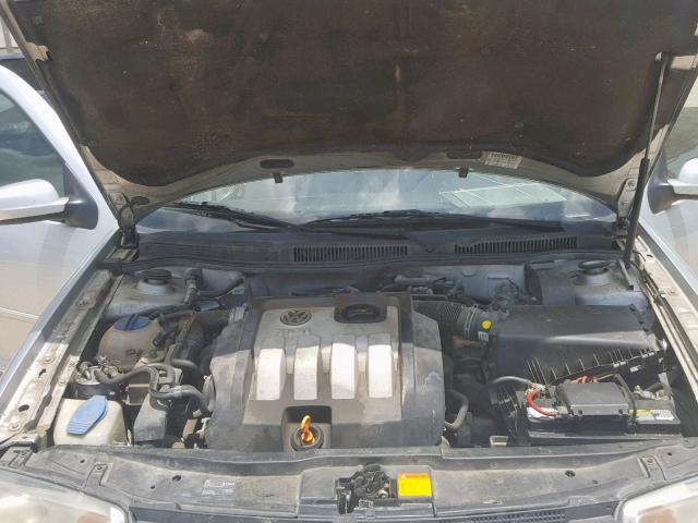 3VWSR69M85M034826 - 2005 VOLKSWAGEN JETTA GLS SILVER photo 7