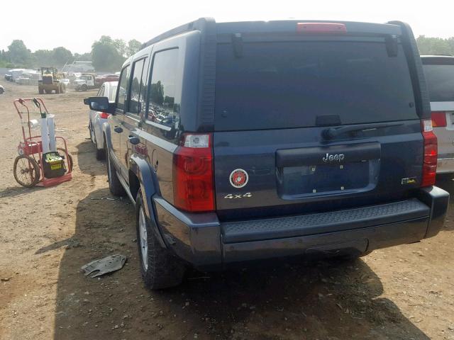 1J8HG48N88C172107 - 2008 JEEP COMMANDER CHARCOAL photo 3
