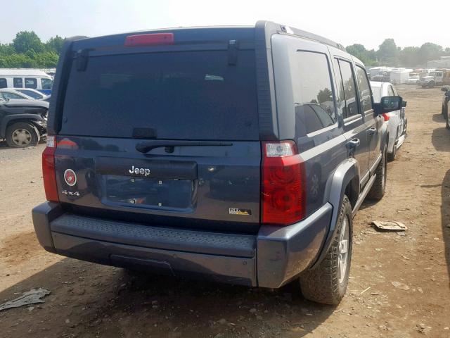 1J8HG48N88C172107 - 2008 JEEP COMMANDER CHARCOAL photo 4