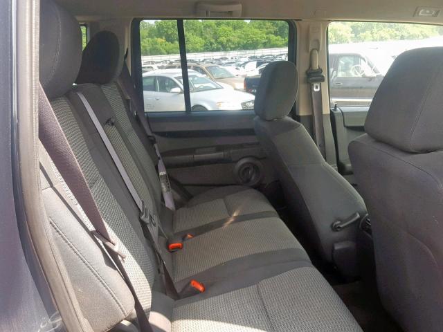 1J8HG48N88C172107 - 2008 JEEP COMMANDER CHARCOAL photo 6