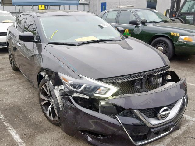 1N4AA6AP1HC370664 - 2017 NISSAN MAXIMA 3.5 BLACK photo 1