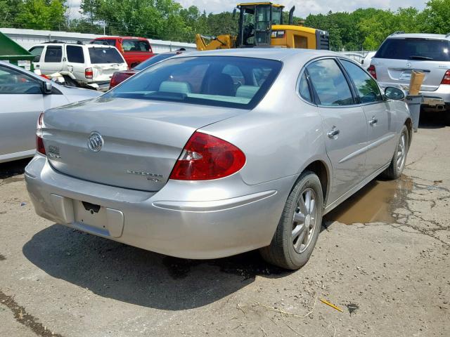 2G4WD552371102926 - 2007 BUICK LACROSSE C SILVER photo 4