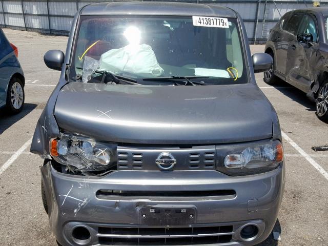 JN8AZ2KR4BT213735 - 2011 NISSAN CUBE BASE CHARCOAL photo 9