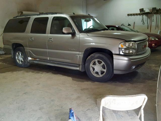 1GKFK66U33J262079 - 2003 GMC YUKON XL D TAN photo 1