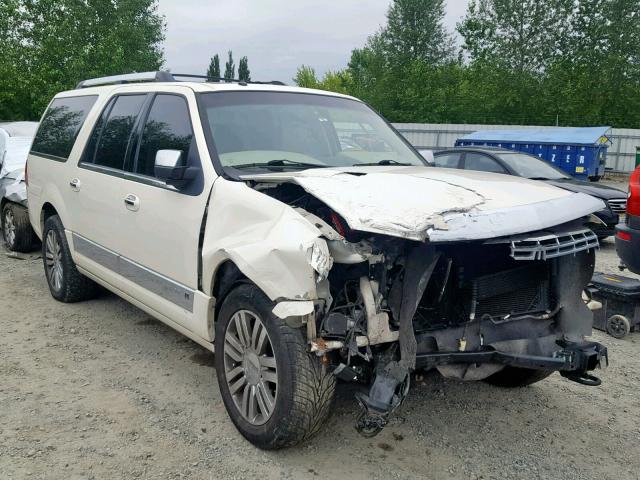 5LMFL28527LJ23992 - 2007 LINCOLN NAVIGATOR WHITE photo 1