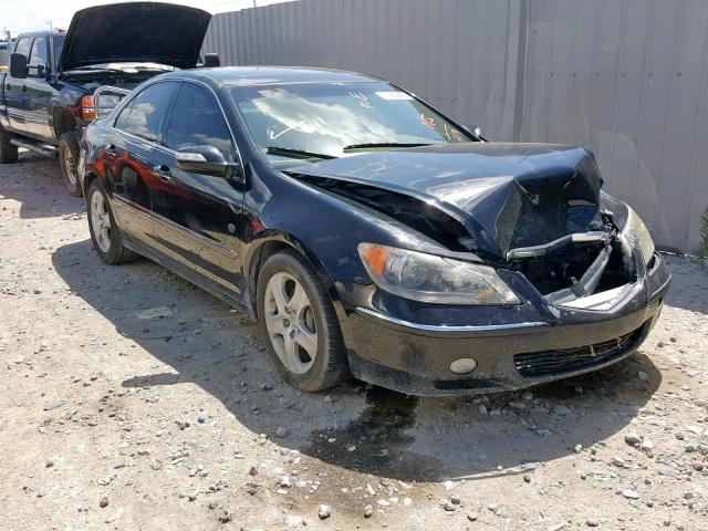 JH4KB16618C002174 - 2008 ACURA RL BLACK photo 1