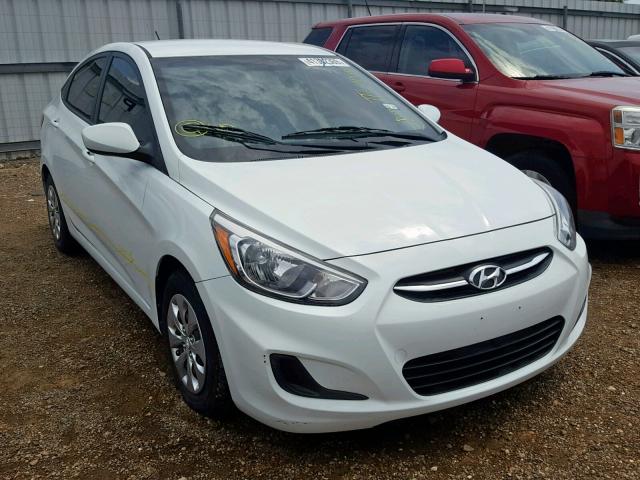 KMHCT4AE1GU946838 - 2016 HYUNDAI ACCENT SE WHITE photo 1