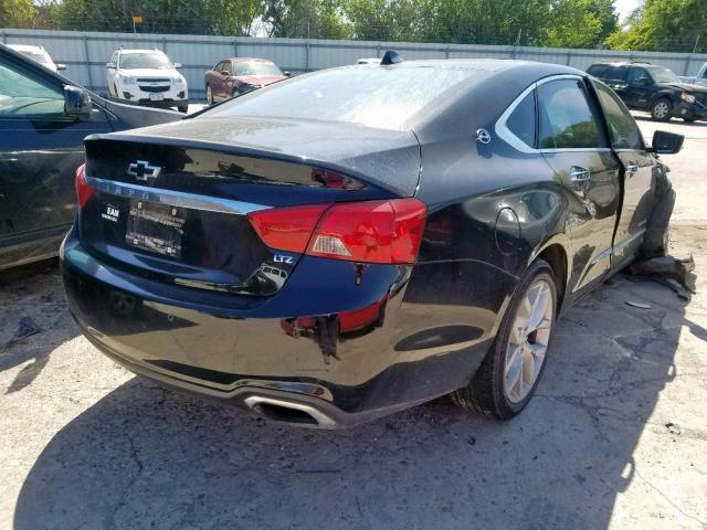 2G1155S33E9101338 - 2014 CHEVROLET IMPALA LTZ BLACK photo 4