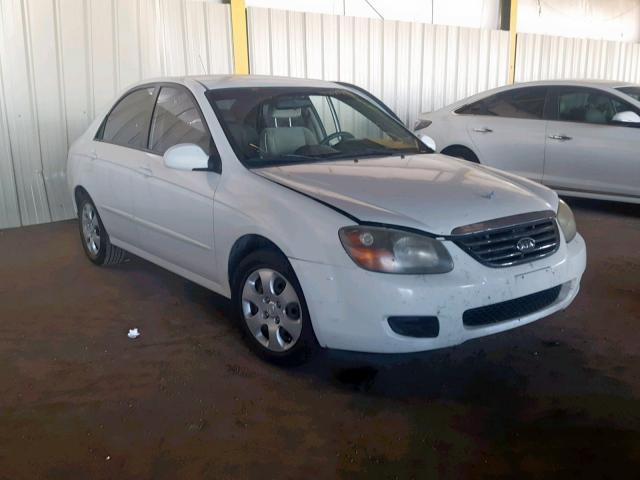 KNAFE222395594330 - 2009 KIA SPECTRA EX WHITE photo 1