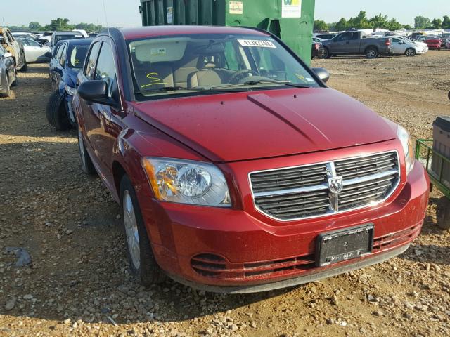 1B3HB48B98D577139 - 2008 DODGE CALIBER SX RED photo 1