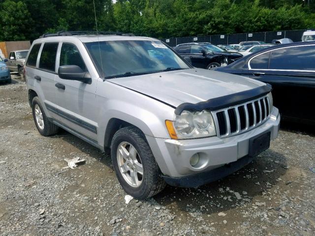 1J4HR48N15C502824 - 2005 JEEP GRAND CHER SILVER photo 1