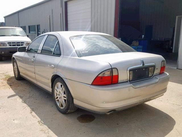 1LNHM87A73Y665936 - 2003 LINCOLN LS SILVER photo 3