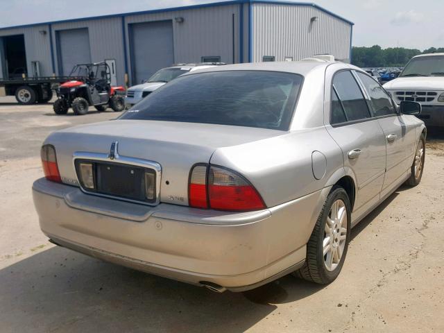 1LNHM87A73Y665936 - 2003 LINCOLN LS SILVER photo 4