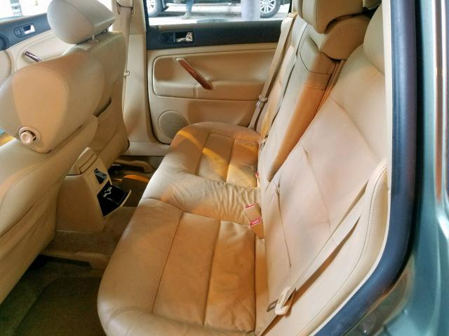 WVWRH63B22P431742 - 2002 VOLKSWAGEN PASSAT GLX 绿色 照片 6