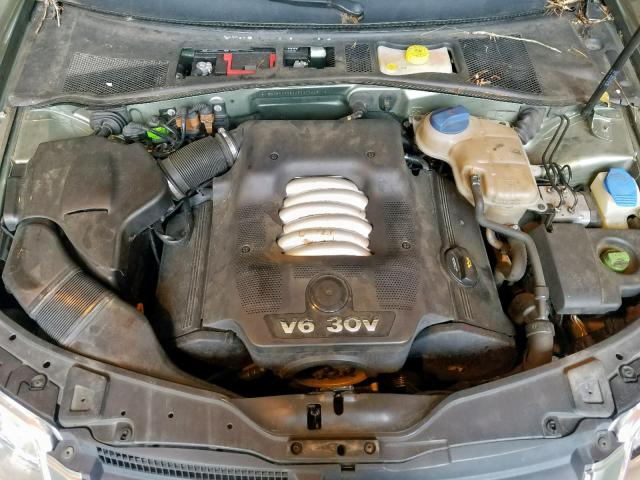 WVWRH63B22P431742 - 2002 VOLKSWAGEN PASSAT GLX 绿色 照片 7