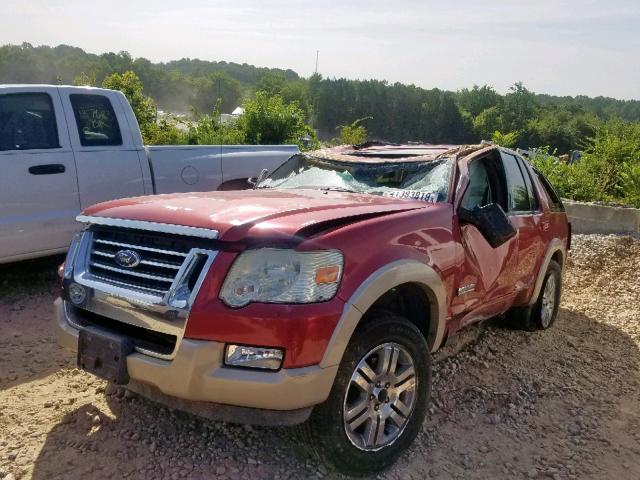 1FMEU64EX6UA04606 - 2006 FORD EXPLORER E RED photo 2