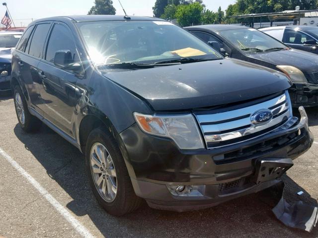 2FMDK3JC0ABA03417 - 2010 FORD EDGE SEL BLACK photo 1