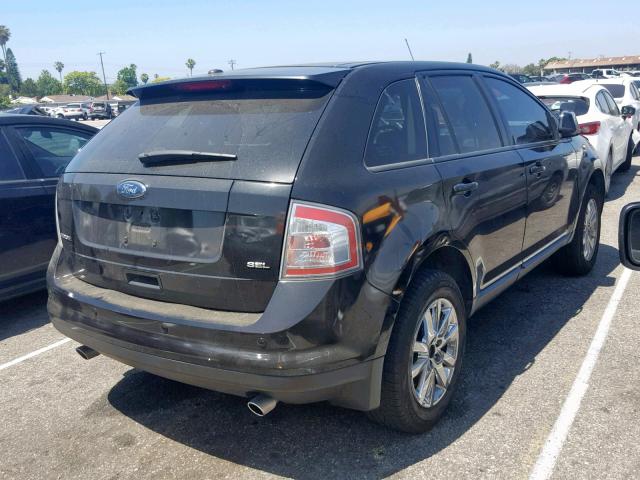 2FMDK3JC0ABA03417 - 2010 FORD EDGE SEL BLACK photo 4