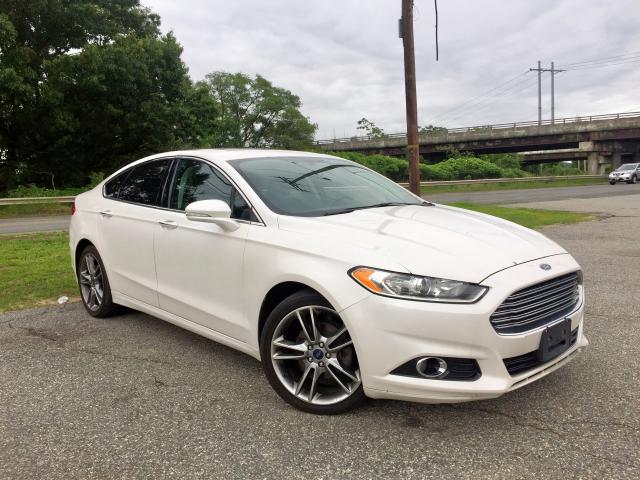 3FA6P0D94DR308279 - 2013 FORD FUSION TIT WHITE photo 1