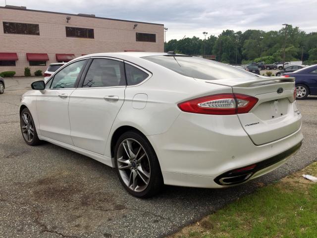 3FA6P0D94DR308279 - 2013 FORD FUSION TIT WHITE photo 2