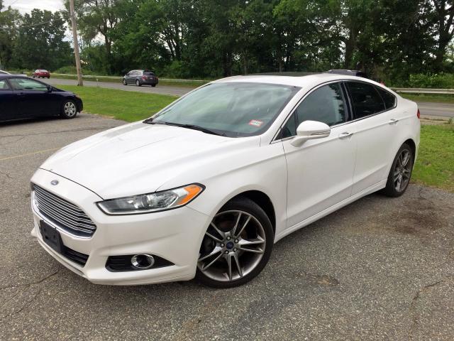 3FA6P0D94DR308279 - 2013 FORD FUSION TIT WHITE photo 4