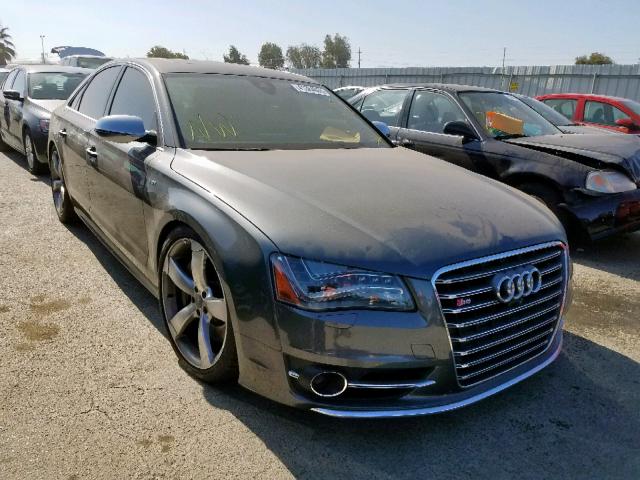 WAUD2AFD8EN008186 - 2014 AUDI S8 QUATTRO CHARCOAL photo 1