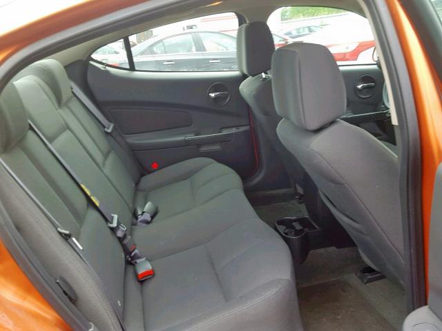 2G2WP522251190787 - 2005 PONTIAC GRAND PRIX ORANGE photo 6