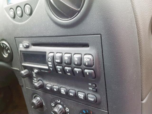 2G2WP522251190787 - 2005 PONTIAC GRAND PRIX ORANGE photo 9