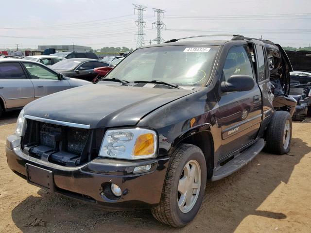 1GKDT13S522530066 - 2002 GMC ENVOY BLACK photo 2