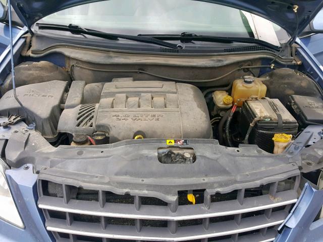 2A8GF68X27R127830 - 2007 CHRYSLER PACIFICA T BLUE photo 7