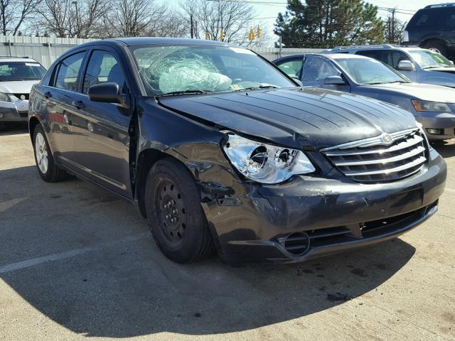 1C3LC46KX8N192762 - 2008 CHRYSLER SEBRING LX BLACK photo 1