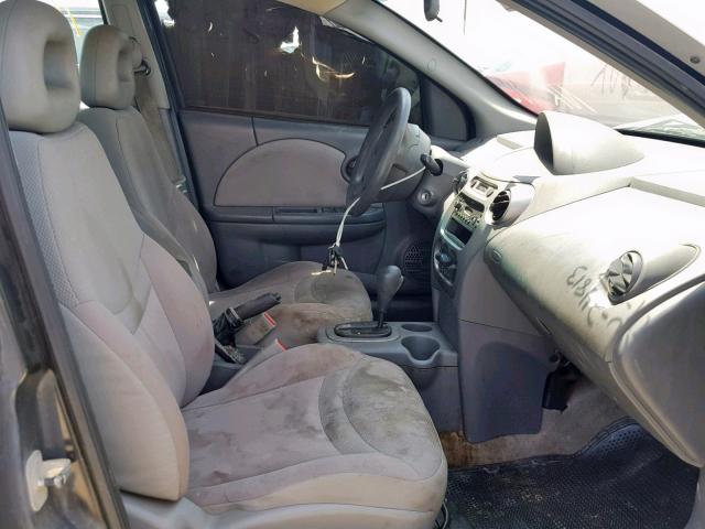 1G8AJ52F54Z108979 - 2004 SATURN ION LEVEL SILVER photo 5